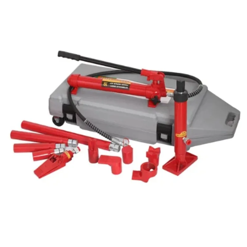 10 Ton Porta Power Hydraulic Body Frame Repair Kit Tools Jack for Auto Body Work