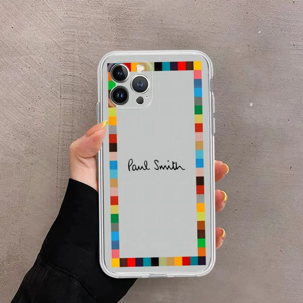 S-Smith Fashion P-Paul Phone Case For IPhone 16 15 14 13 12 Mini 11 Pro XS Max X XR SE 6 7 8 Plus Soft Silicone Cover