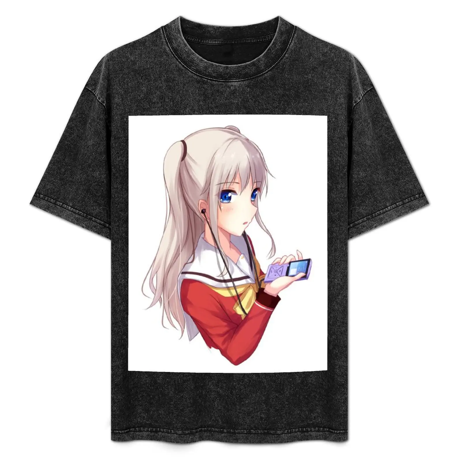 

Nao Tomori - Charlotte - Cute Anime girl T-Shirt Durable Work Wear T-Shirt