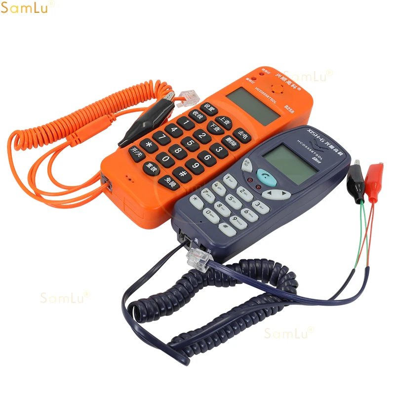 Telephone Phone Butt Test Tester Telecom Tool Network Cable Set Professional Test Device Check for Telephone Line Fault