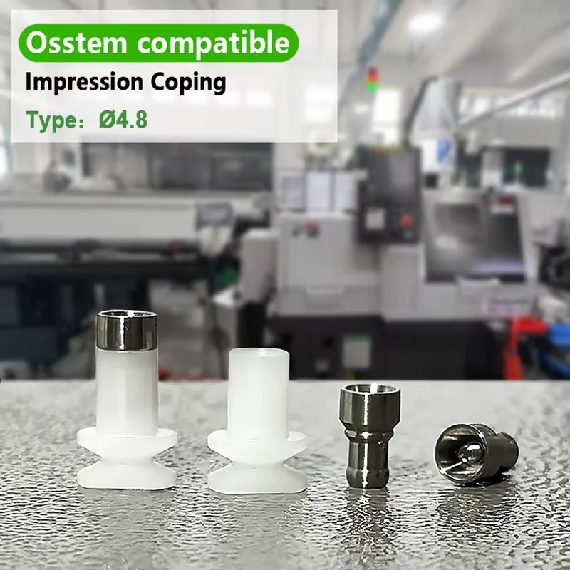 Premium MUA Impression Coping Transfer for Osstem Implants Compatible Closed Techniques Dental Lab OEM Supplier Factory Stock