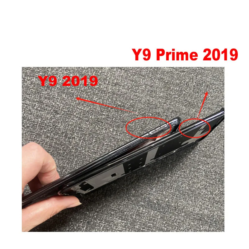 Middle Frame For Huawei Y9 Prime 2019 Front Back Frame Plate Housing Front Bezel Faceplate LCD Supporting