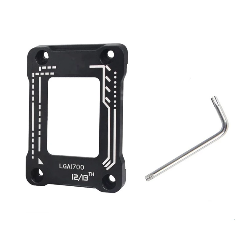 CPU Bending Correction Fixing Buckle Backplane Bracket For LGA1700 LGA1800 Intel12th 13th Gen- AluminumAlloy Frame