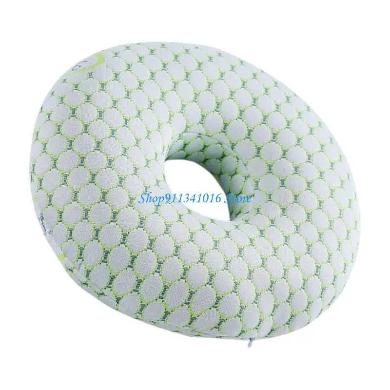 4X7B Machine Washable Piercing Recovery Pillow Contoureds Doughnuts For Post Ear Surgerys Comfort And Inflammations Relief
