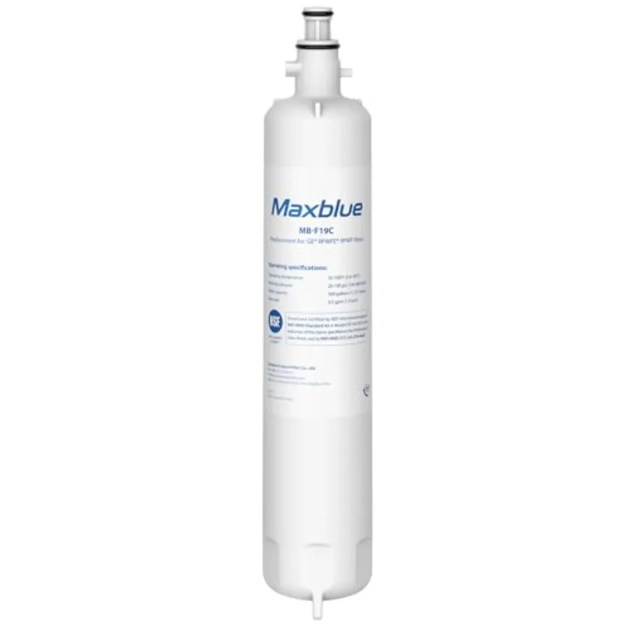 

Replacement for GE® RPWFE® RPWF with CHIP Refrigerator Water Filter Compatible with WSG-4 WF277 GFE28GMKES PFE28KBLTS GFD28GSLS