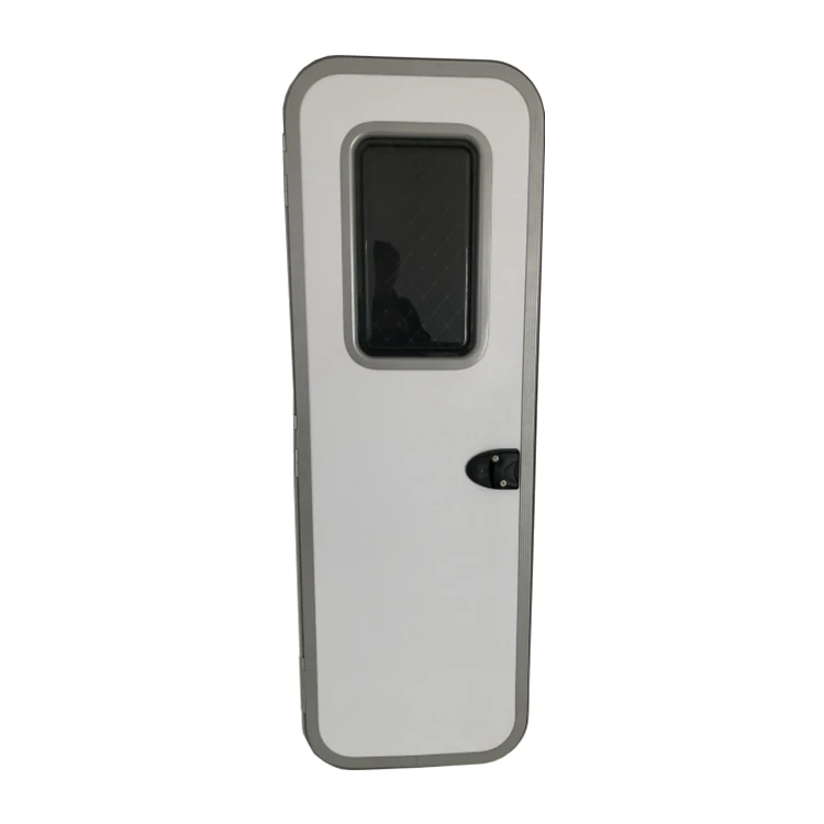 Superior Quality Aluminum Alloy Door Frame Single Point Electronic Card Lock Trailer Caravan Motorhome Doors