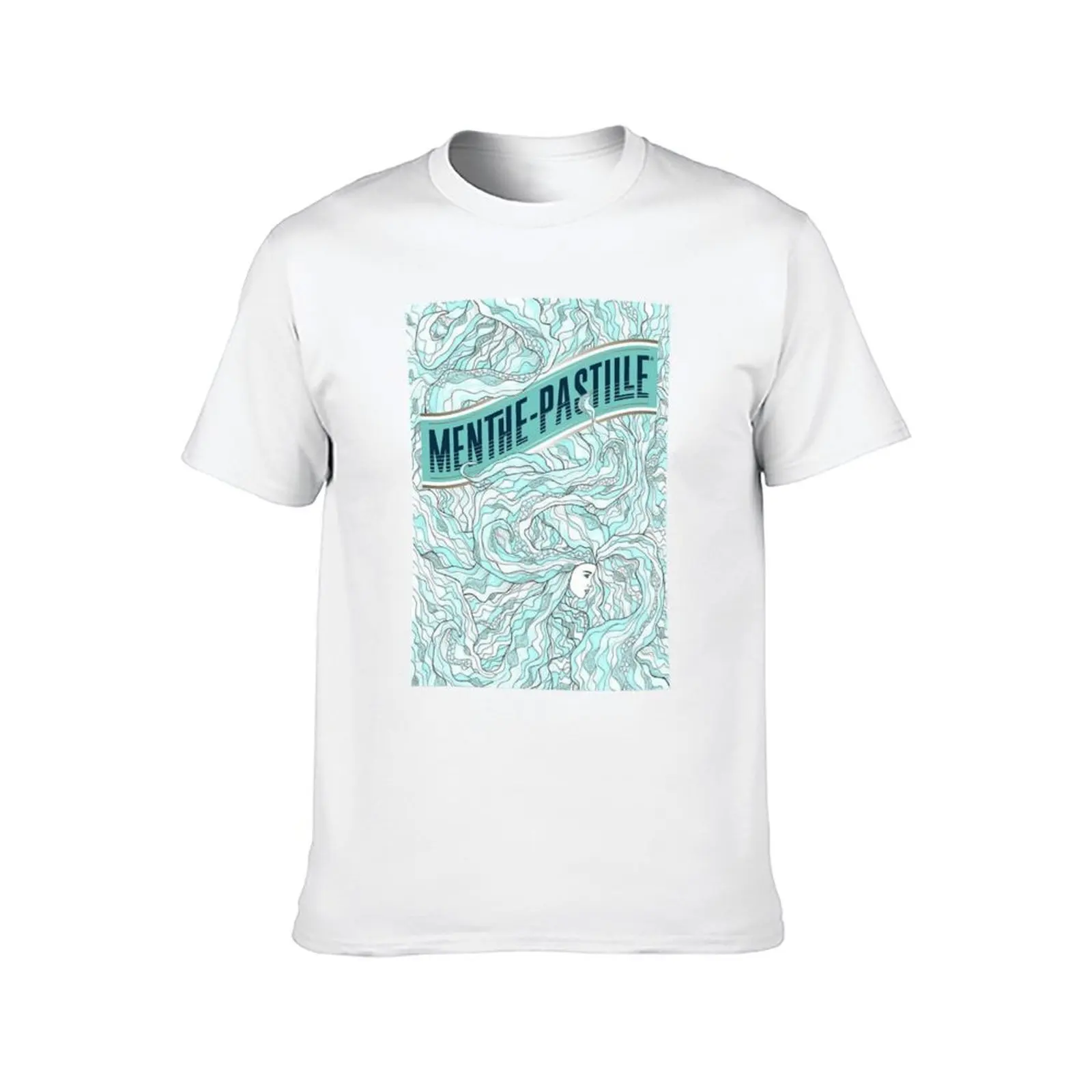 ملصق 130 سنة النعناع الباستيل تي شيرت القطن تي شيرت رجل g رجل تي شيرت للرجال تي شيرت #2