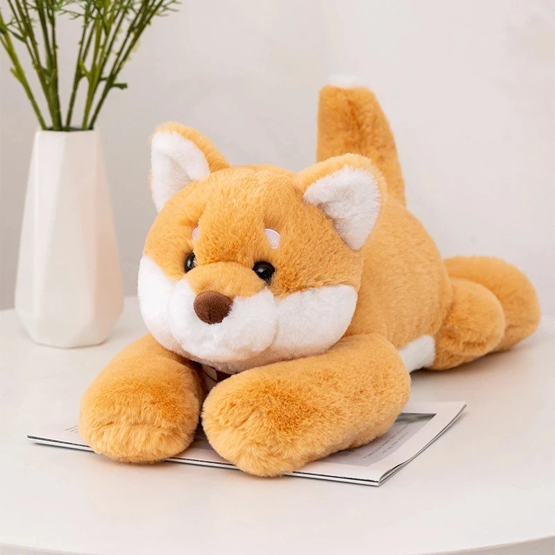 

70cm Simulation Cute Shiba Inu Dog Polar Bear Plush Toy Stuffed Animal Soft Plush Cat Husky Pillow Doll Toys for Kids Girls Gift