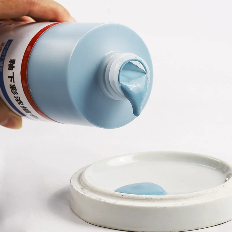 500ml Medium and High Temperature Underglaze Color Concentrate Lead-free Pigments Ceramics Hand-painted Coloring 999-1305℃