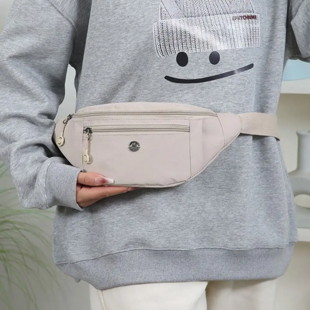 Modische Halbmond-Brusttasche aus Oxford-Stoff, große Kapazität, Umhängetasche, multifunktionale, wasserdichte Hüfttaschen, Unisex – Detail 2