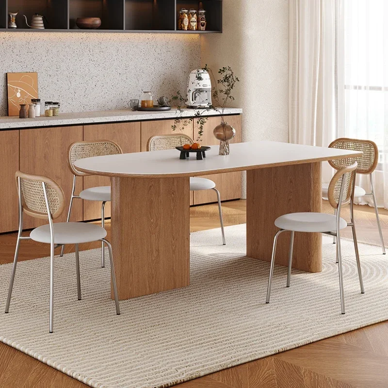 hh-Home Furniture Dining Tables Kitchen Garden Luxury Coffe Living Room Center Free Shipping Mesa Comedor Restaurant Chairs^