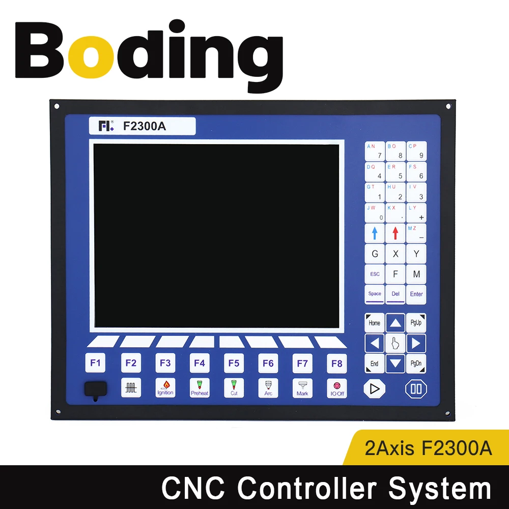

BODING 2Axis CNC Controller System F2300A for CNC Flame and CNC Plasma Cutting Machine