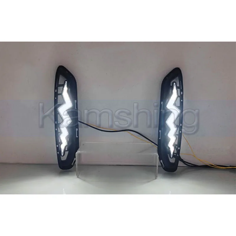 Kamshing 1 Set Modifying LED Daytime Running Light DRL For BYD Destroyer 05 2022-2024 Front Fog Light Fog Lamp Daytime Light