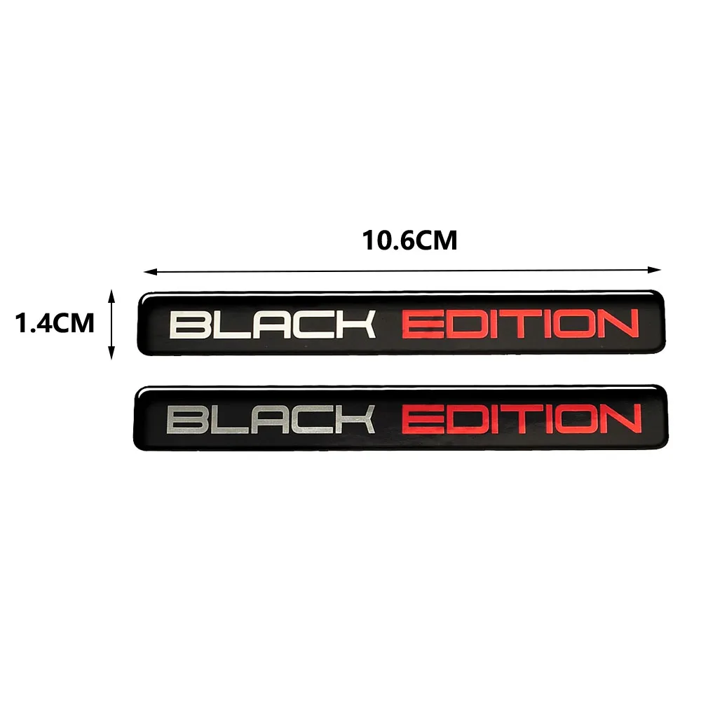 Black Edition Sticker Motorcycle Tank Decal Case for Kawasaki Honda BMW Suzuki Aprilia Moto Motorbike Decal Stickers