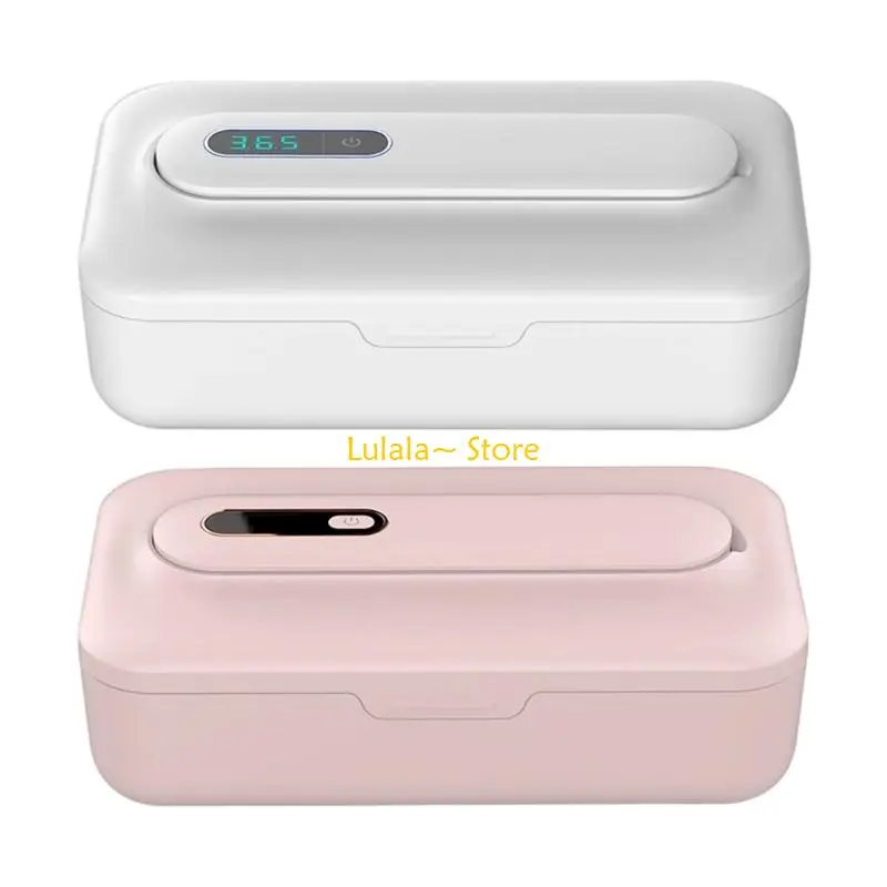 Y4QA Multifunction Pacifier Teether Sterilizer Storage Case Energy Efficient Design
