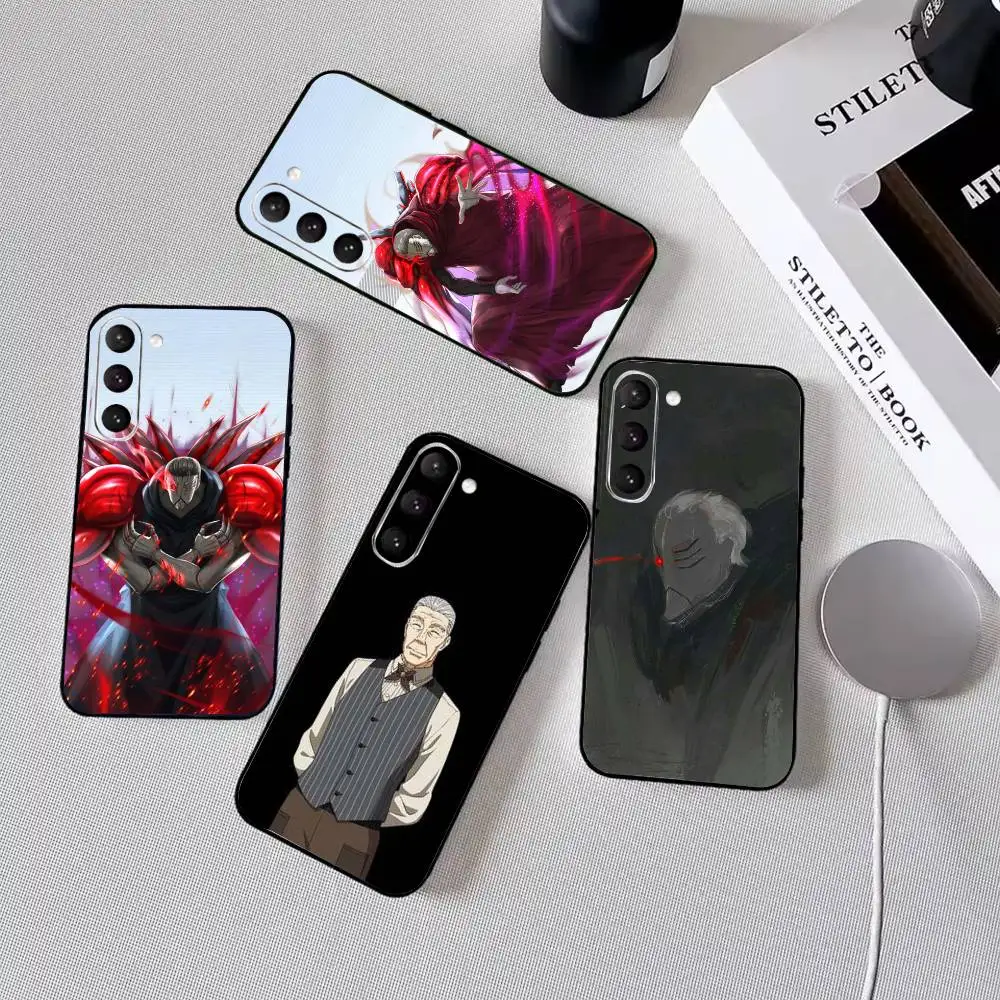Tokyo Ghoul Yoshimura Kuzen Anime  Phone Case For Samsung Galaxy A73,A72,A71,A70,A53,A52,A51,Others Soft Black Cover