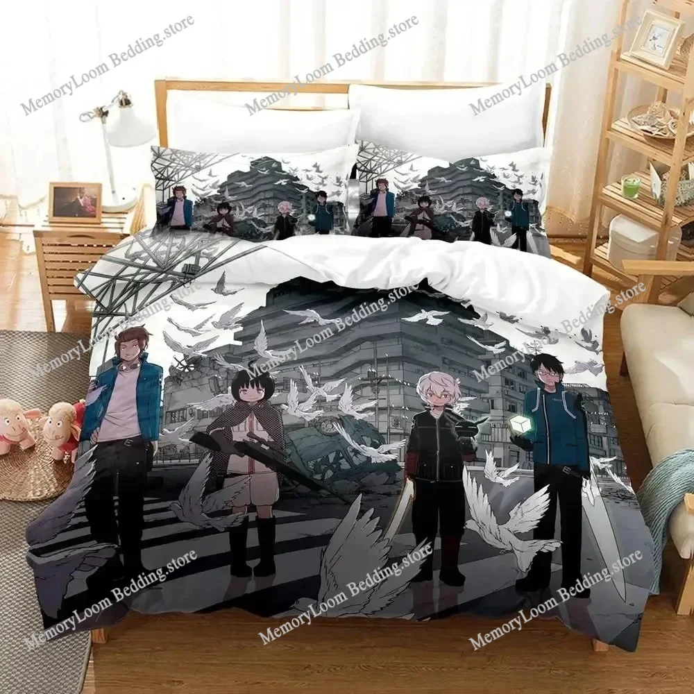 

Anime Osamu Mikumo World Trigger Bedding Set Duvet Cover Bed Set Quilt Cover Pillowcase Comforter King Queen Size Boys Adult