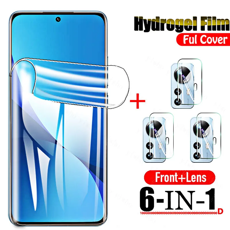 Hydrogel Film + Camera Beschermglas for Xiaomi 12 Pro Screen Protector Mi 12 Pro 12pro 12x Mi12 Screen Protection Soft  Not Glas