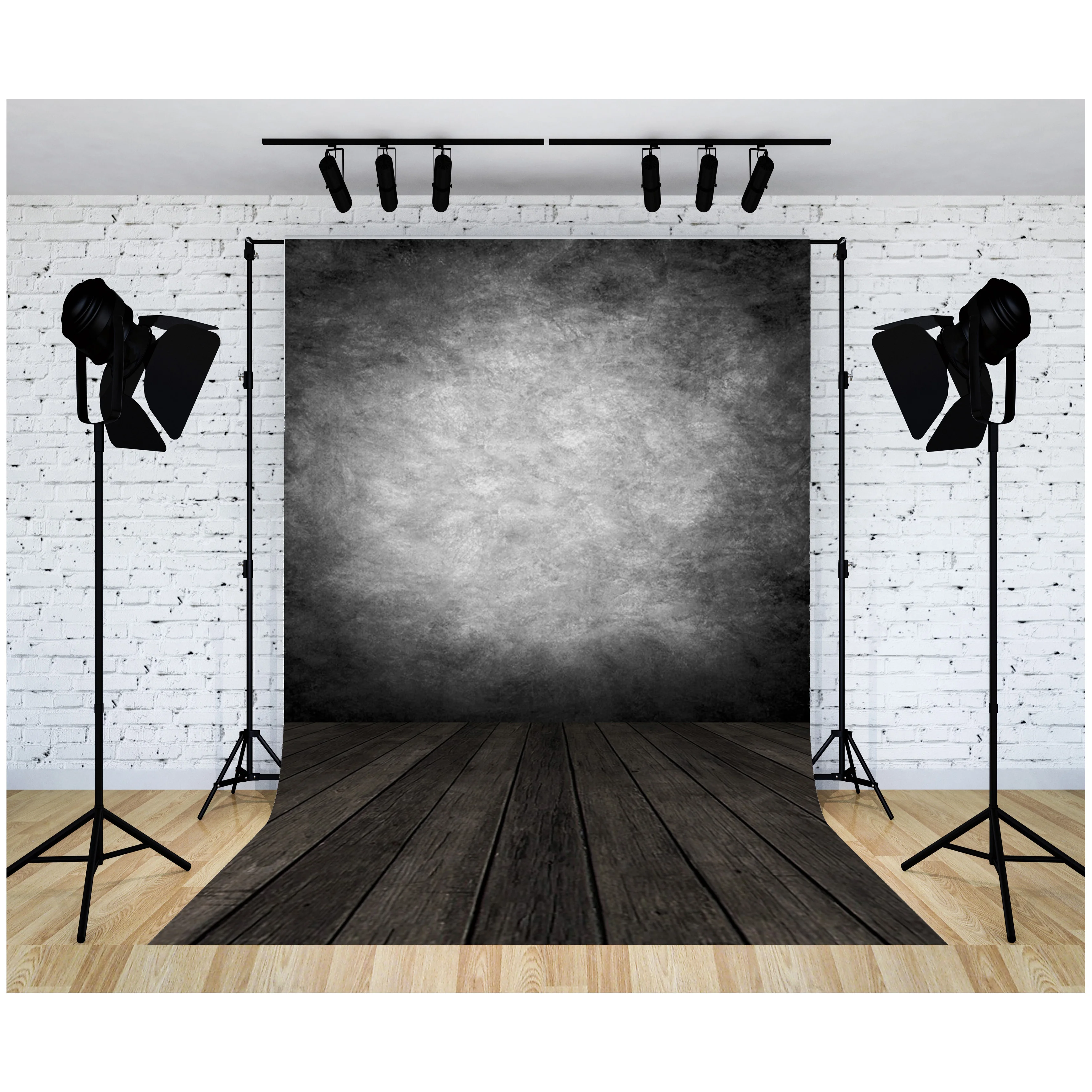 

SHENGYONGBAO Retro Wall and Floor Digital Photography Backdrop Prop Portrait Dark Room Indoor Photo Studio Background GY-01