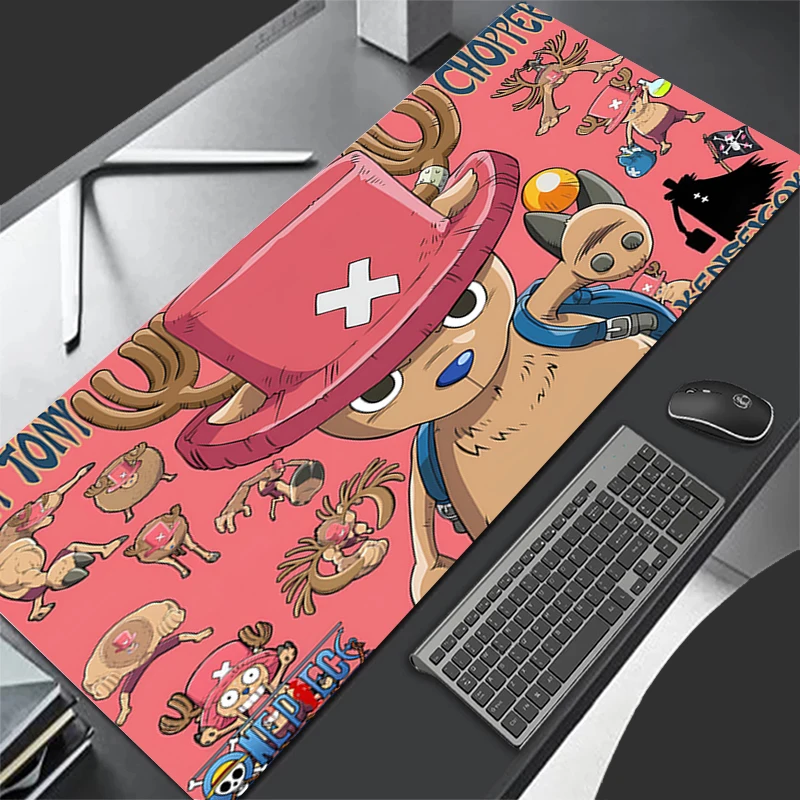 

Kawaii Mouse Pa one piece Tony Tony ChopperAnime Cute Girl Gabinete Gamer Computer Desk Mat Keyboard Gaming Accessories Mousepad