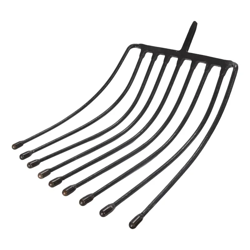 for Winslow & Ross 4 Teeth Forged Potato Fork Head Heavy Duty Rail Steel Garden Farming Digging Tool Wholesale Replacement