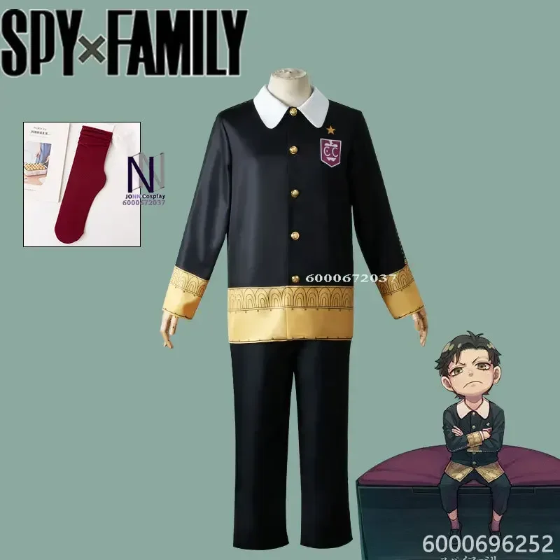 

Anime Spy Family Damian Desmond Cosplay Costume Suit Outfit Uniform for Adults Halloween Party Role Play Event Hot Sale Fashion