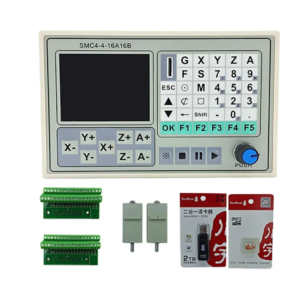 

Smc4 Cnc Controller 4 Offline Motion Control System Smc4-4-16a16b Stepper Servo Programming Offline Pulse Control