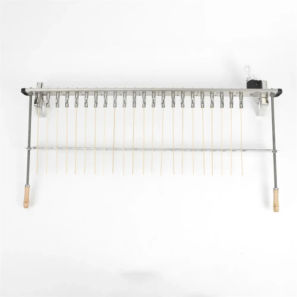 Sus304チャコール電気回転バーベキューマシン、DCモーター、5v