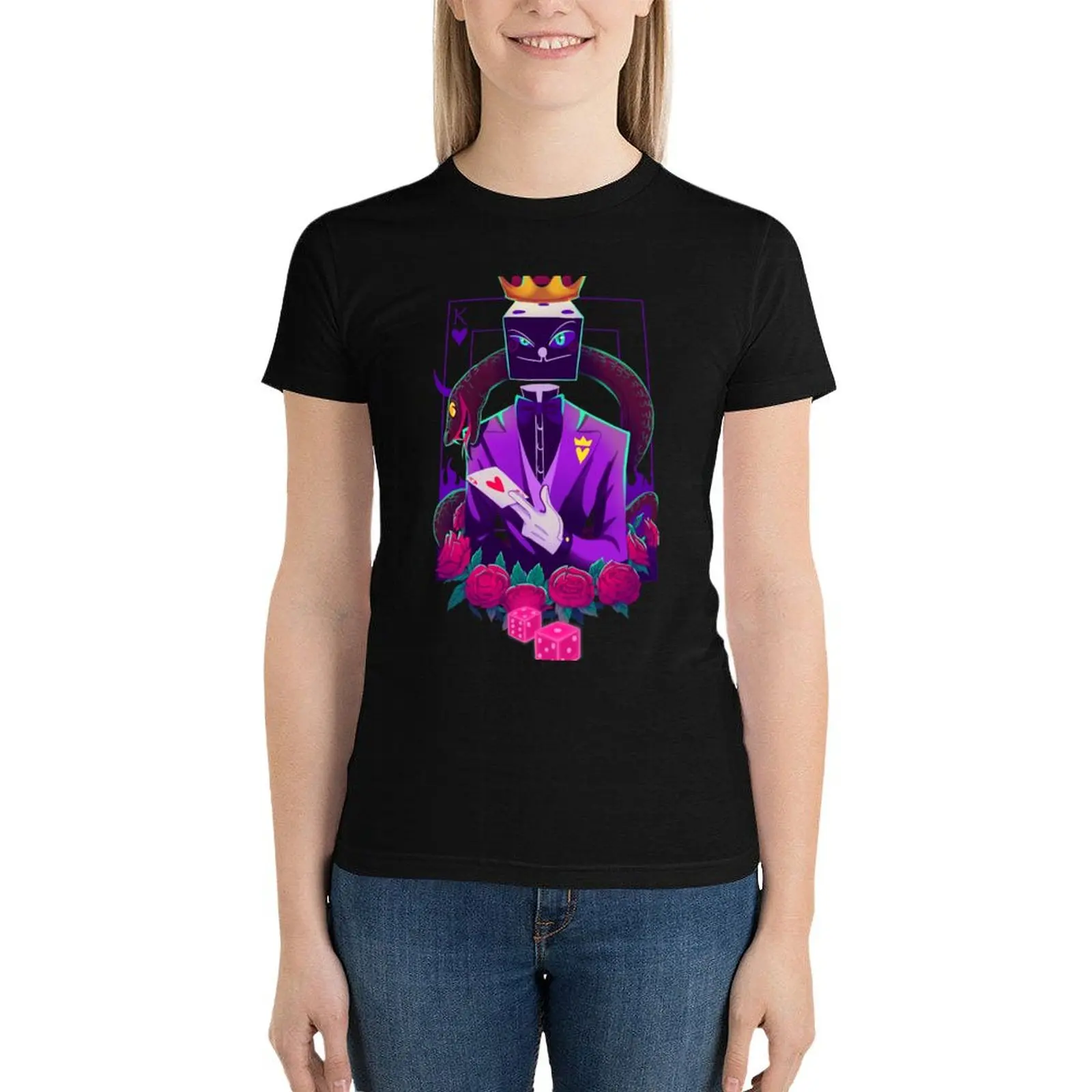 

Snake Eyes T-Shirt Short sleeve tee shirts graphic tees Women's t-shirt