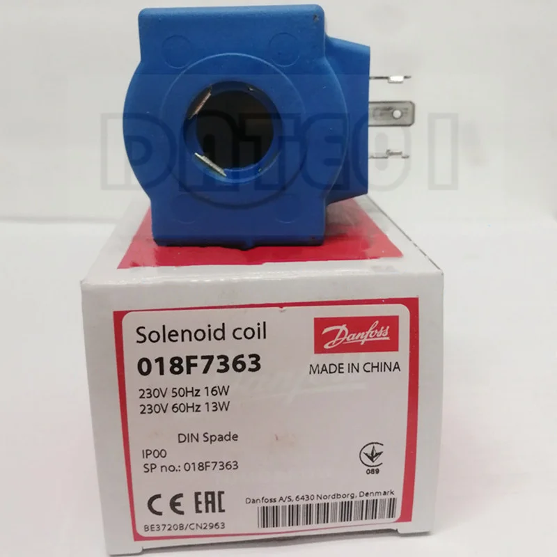 Danfoss Coil Solenoid Valve BB230CS 220V 50/60HZ 018F7363