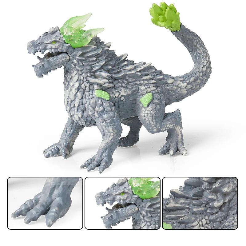Oenux Phoenix Cerberus Eismonster Modell Cerberus Griffin Drache Dinosaurier Actionfiguren Tiere Spielzeug Sammlung Kind Geschenk – Detail 8
