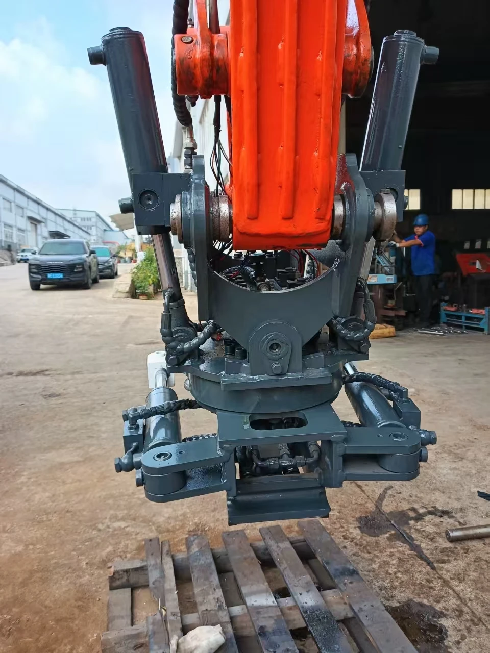 Quick Hitch Tilt Rotator for Construction for Various Construction Applications