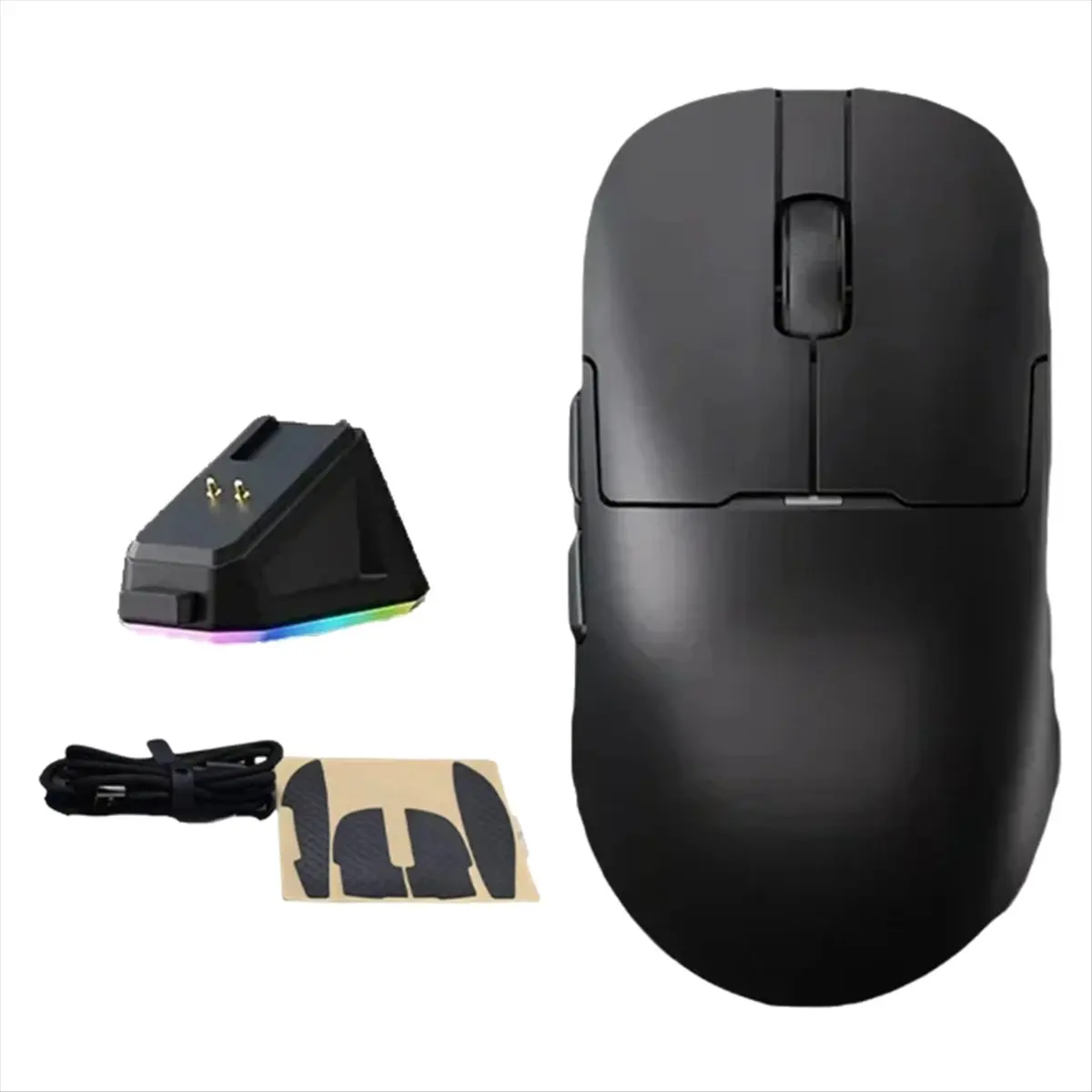 

Беспроводная мышь BAAE Ajazz AJ159 APEX, трехрежимная, Bluetooth, 2.4G, 8 кГц, 42000 DPI, с низкой задержкой, для ноутбуков, офиса, геймеров, ПК, игровая мышь, черная