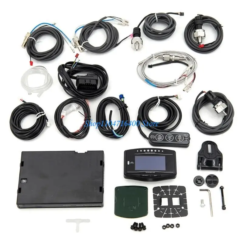 

y1gd Advanced Digital Vehicle Data Display System With Oil Pressure And Boosts Sensors