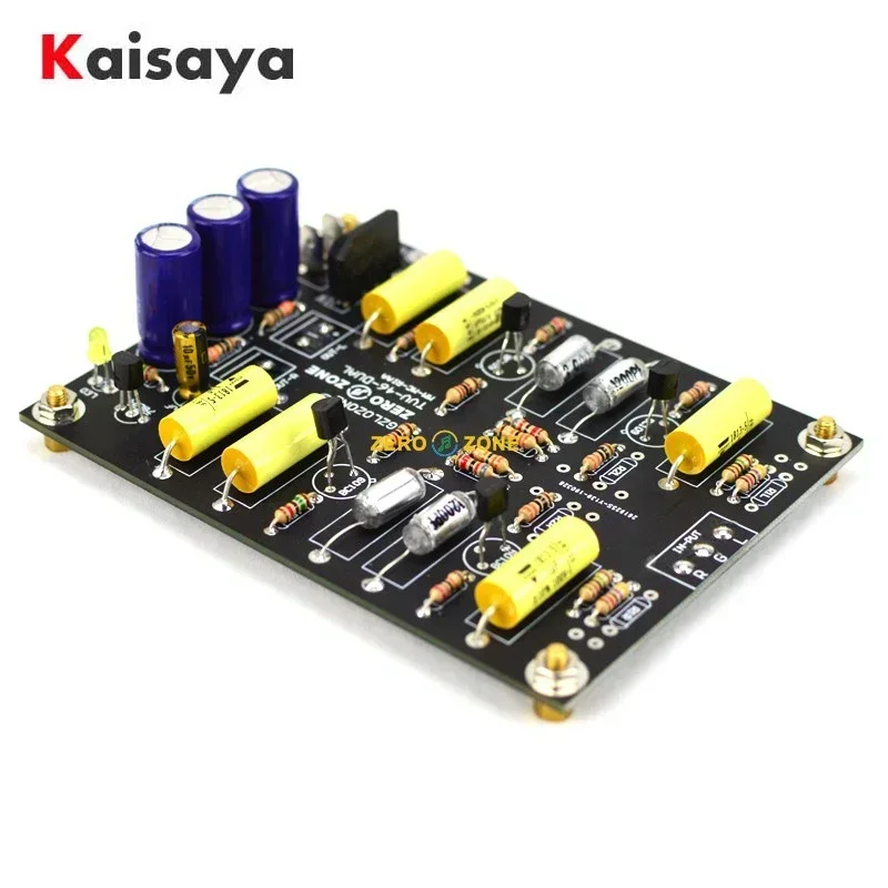 MM MC Dual-TVV-46 full discrete vocal phono HiFi pre Amplifier DIY Kit Board AC 24V