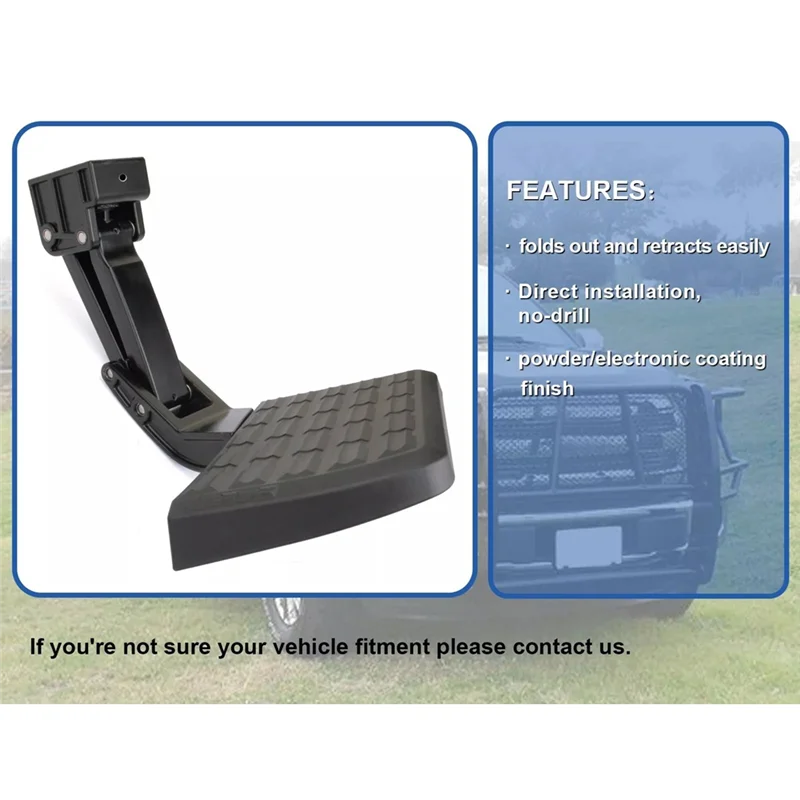 

Трендовый задний бампер грузовика 75306-01A, боковая ступенька, выдвижной для грузовика Ram 1500 2009-2018 Ram 2500 3500 2010-2018