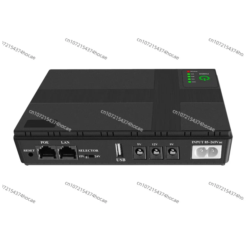 DC Mini UPS uninterruptible power supply 18W36W45W60W5V9V12V24v Ukrainian European standard plug