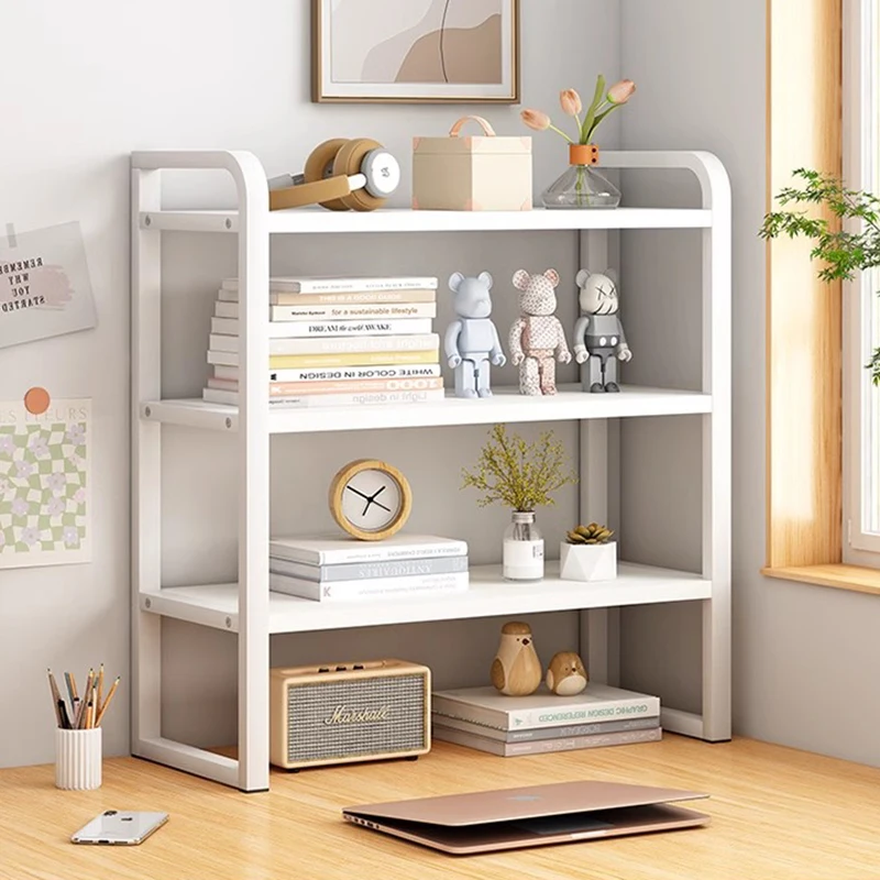 

Винтажная железная книжная полка, Современная эстетика, многослойная рамка, полка для спальни, мебель для спальни