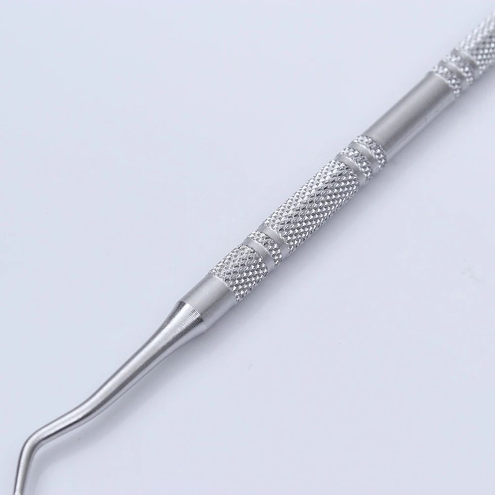 

Stainless Steel Cuticle Spoon Nail Pusher Tool For Deep Cleaning Portable Cuticle Remover Scraper Manicure Nail Care Tool