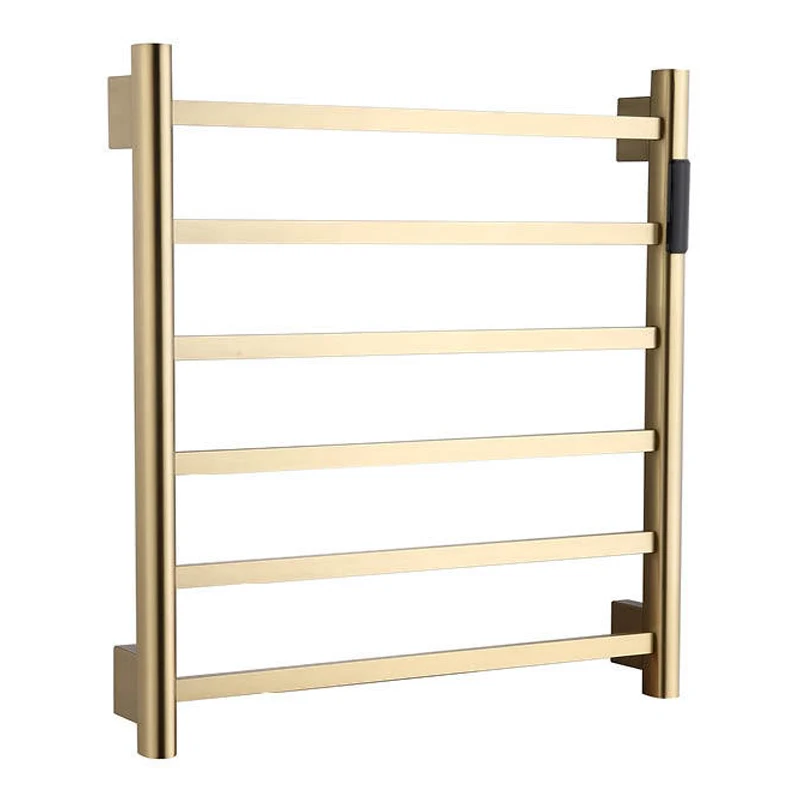 

Heated Towel Rack Warmer Electric Wall Mounted Heated Towel Rail Heated Rail Brass Radiator Storage Rack Warmer