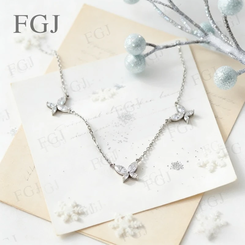 

GRA Certified Moissanite Pendant Necklace Marquise Cut D Color VVS1 925 Sterling Silver For Women Party Luxury Jewelry Gifts