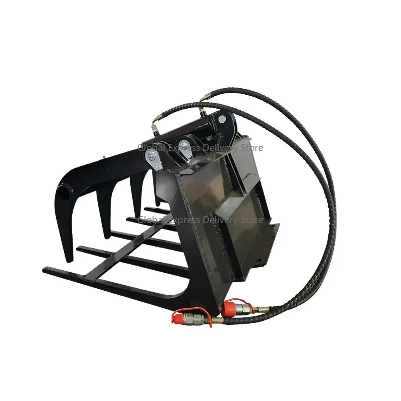 Hydraulic Log Grapple Attachment for Mini Skid Steer in Stock USA NEW