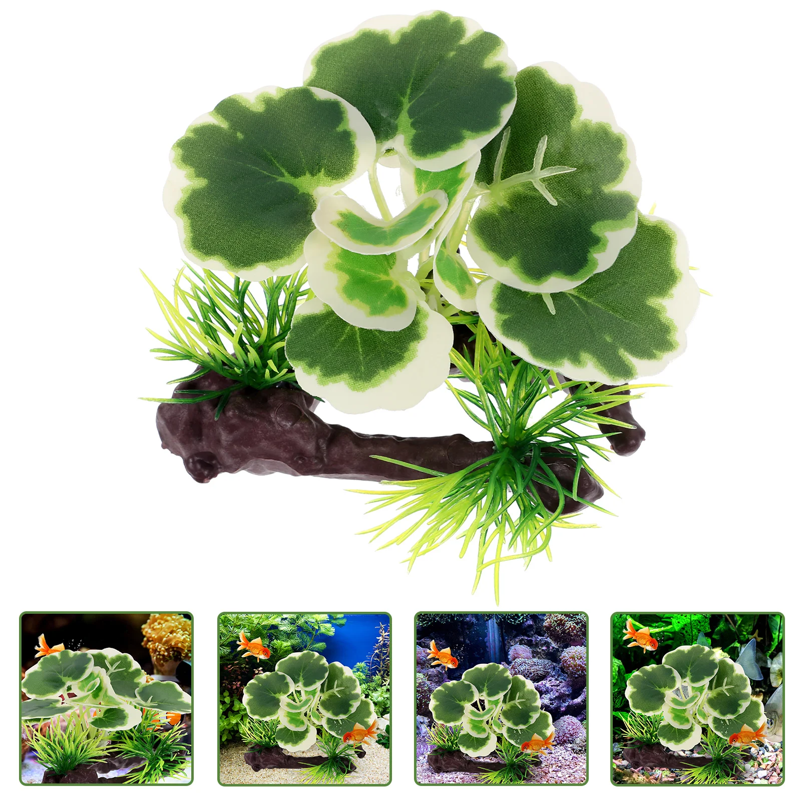 

Decoration Sinking Wood Water Grass Aquarium Artificial Aquatic Plants Freshwater Dead Simulation Fish Tank