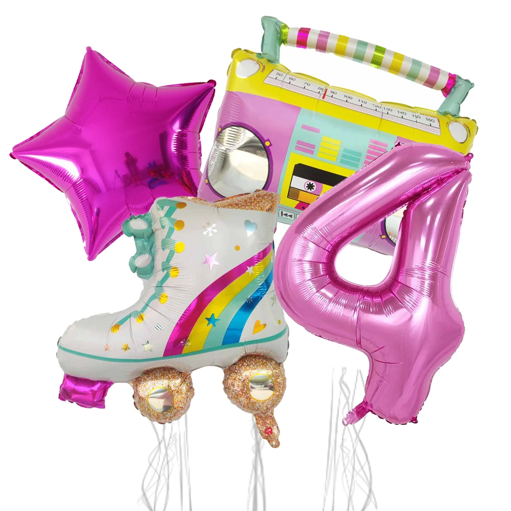 4 Buah Balon Angka 32 Inci Ben - Kids Education Number ulasan dan harga