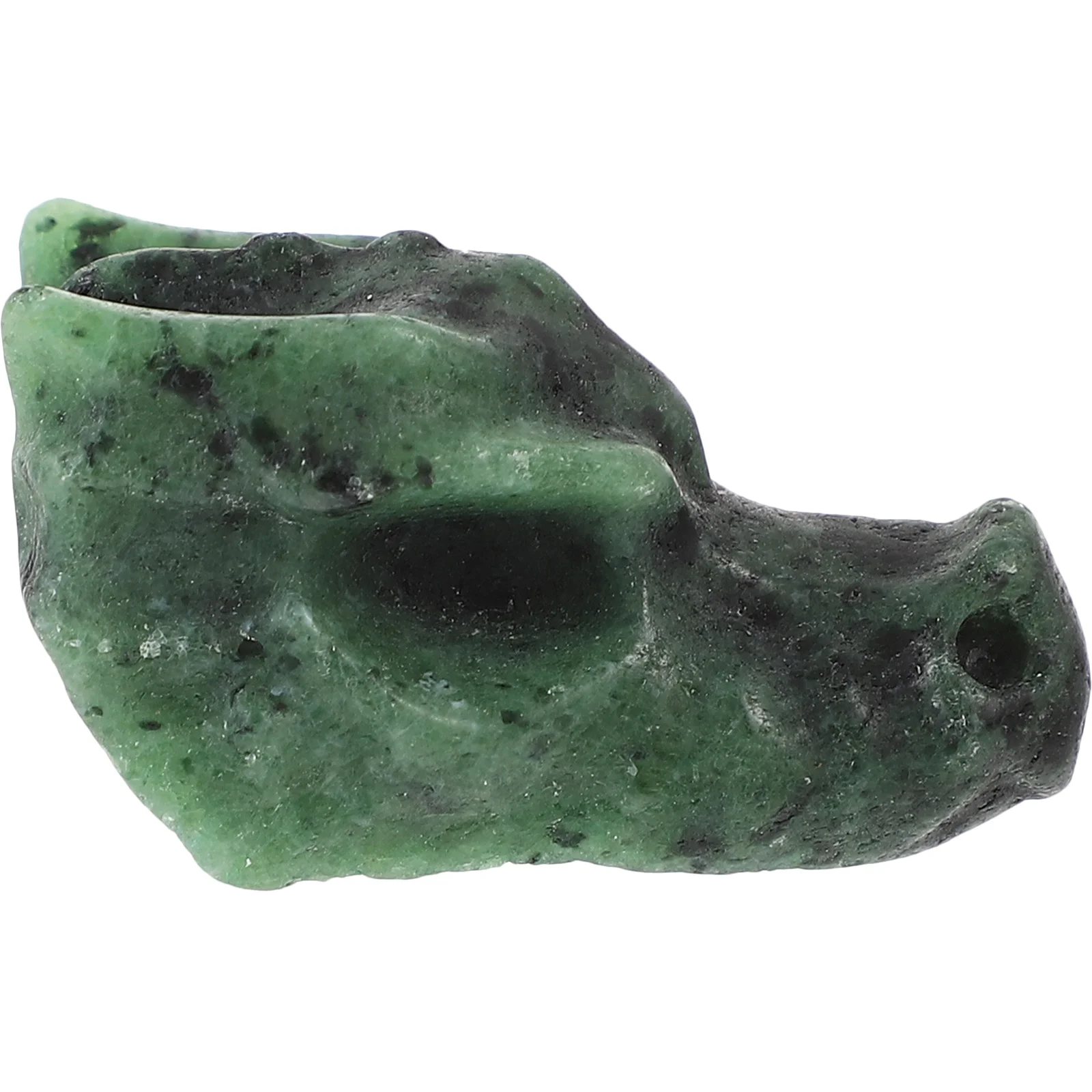 

Crystal Dragon Head Skull Desktop Ornament Decorative Home Decor Centerpiece for Office Shelf Table Display