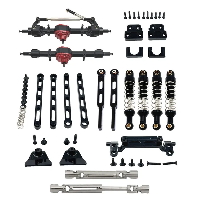 Kit de grand paquet de voiture télécommandée de mise à niveau en métal adapté pour MN MN82T LC79 MN82S MN82Pro MN82