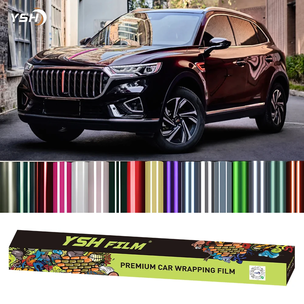 

Цвет хамелеона, глянцевая и матовая ПЭТ-автомобильная виниловая пленка, ПВХ, устойчивое к царапинам, углеродное волокно для автомобильной упаковки