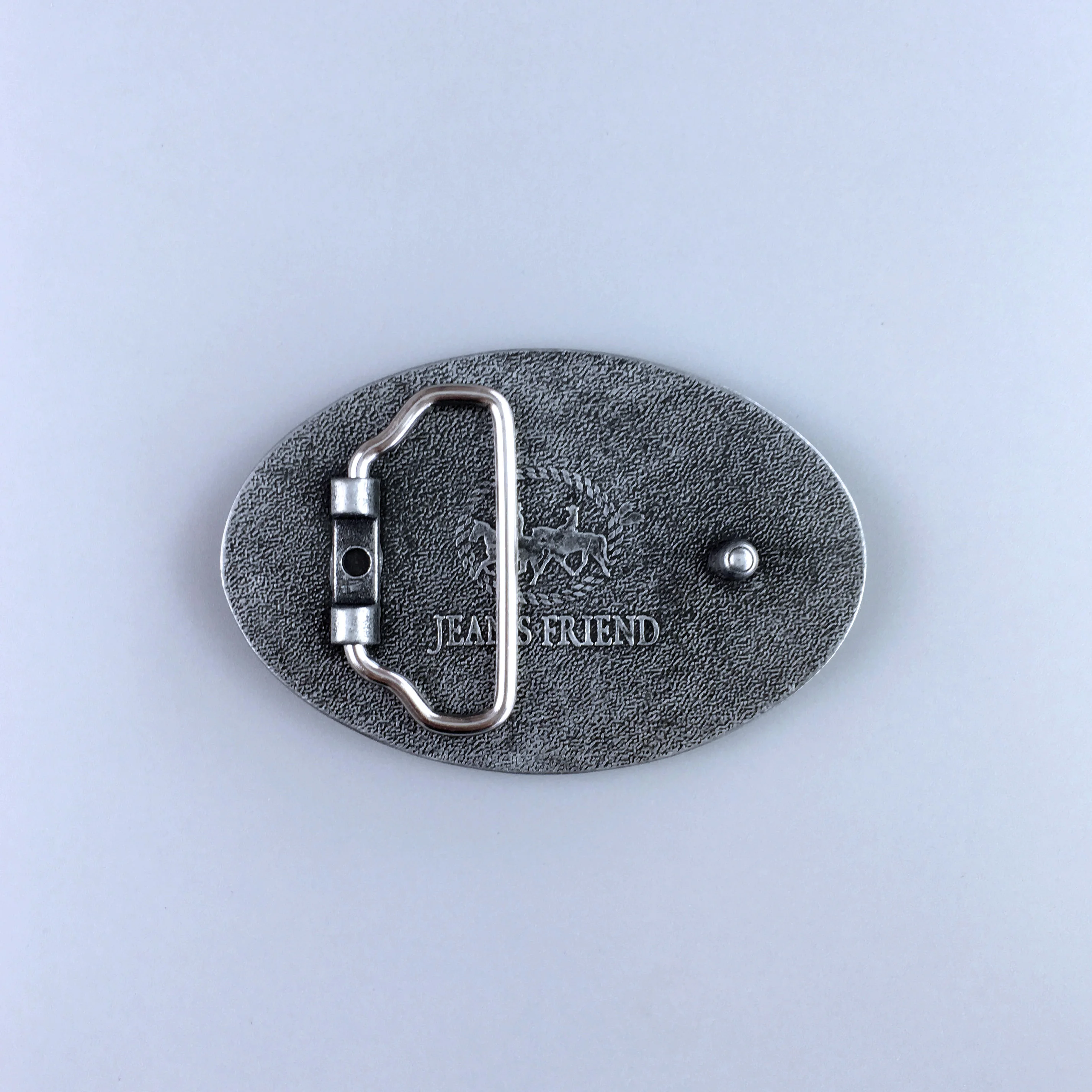 Antique Silver Celtic Legend Phoenix Vintage Oval Western Belt Buckle Hebilla BUCKLE-WT132
