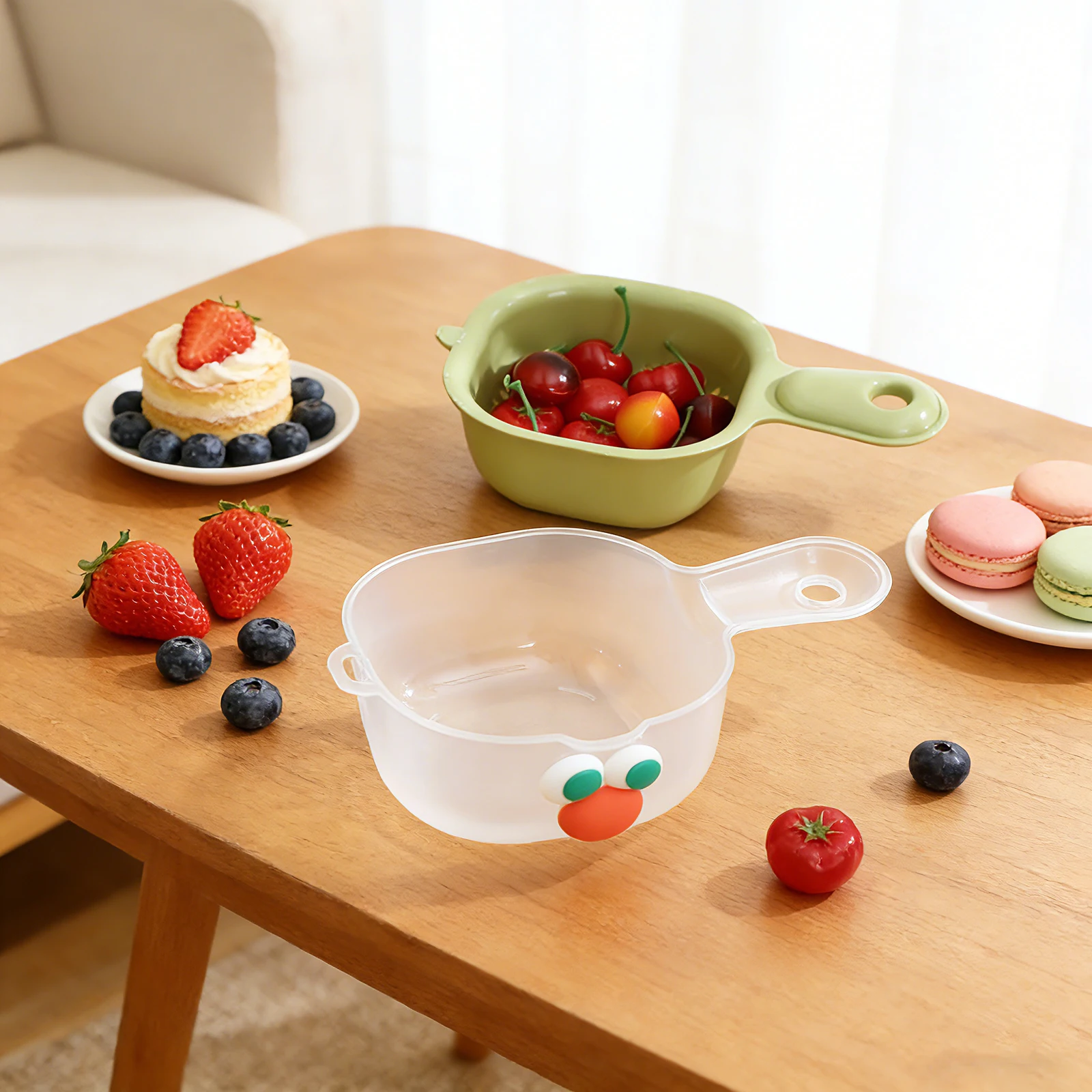 

3 комплекта, корзина для слива фруктов, кухонная столешница, миска для мытья фруктов и овощей, эффективное дренажное пластиковое сито, бытовой