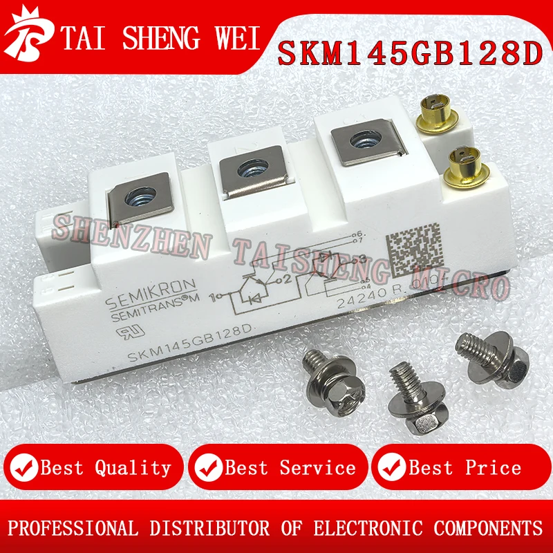 

1PCS New SKM145GB128D SKM145GB128DE New IGBT Module Inverter Welder Repair